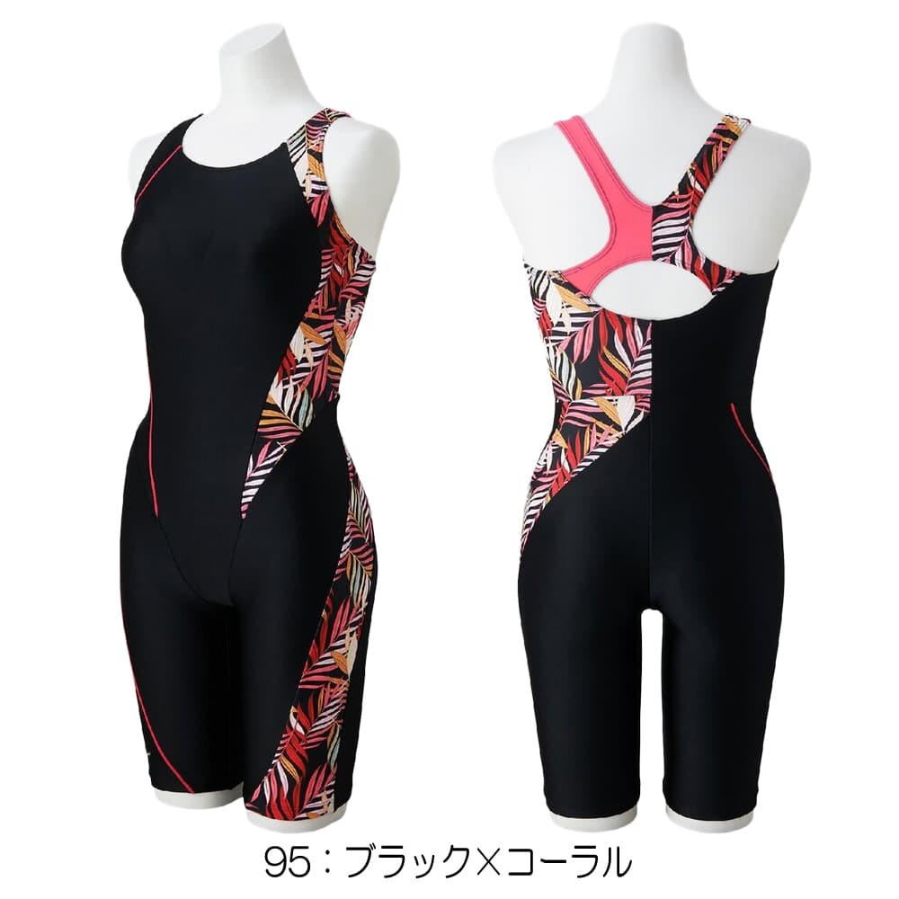 ミズノMIZUNOフィットネス水着レディースStrokeONEオールインワンパッド付き2026年春夏モデルN2JGD313