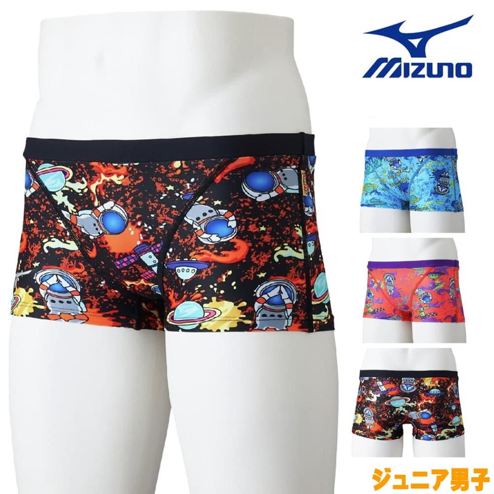 ミズノMIZUNO競泳水着練習用水着ジュニア男子エクサースーツショートスパッツEXERSUITSU-Fit競泳練習水着2026年春夏モデルN2MBD465