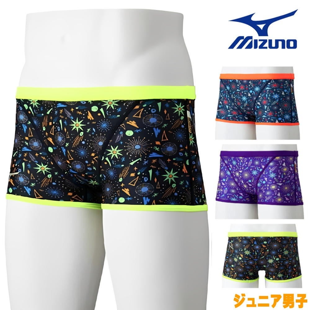 ミズノMIZUNO競泳水着練習用水着ジュニア男子エクサースーツショートスパッツEXERSUITSU-Fit競泳練習水着2026年春夏モデルN2MBD469