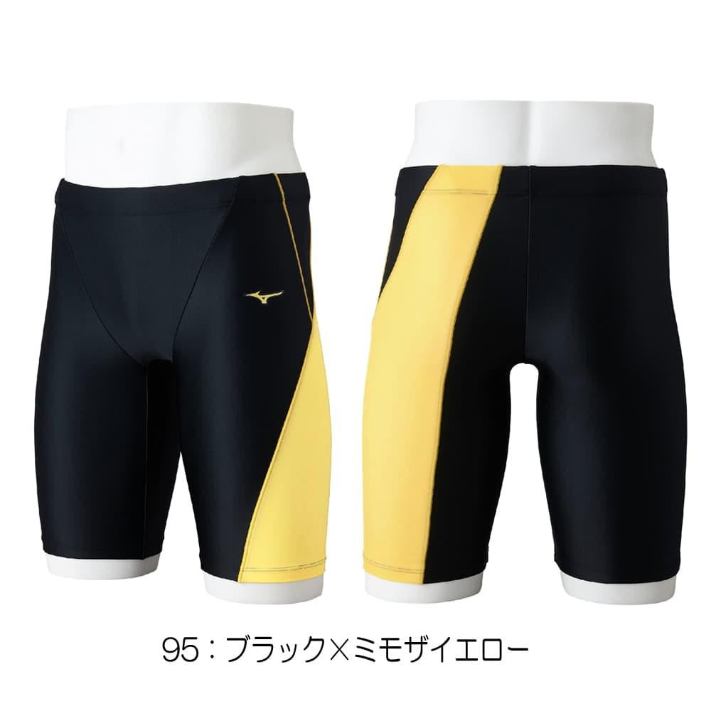 ミズノMIZUNOフィットネス水着メンズStrokeONEハーフスパッツ2026年春夏モデルN2JBD101