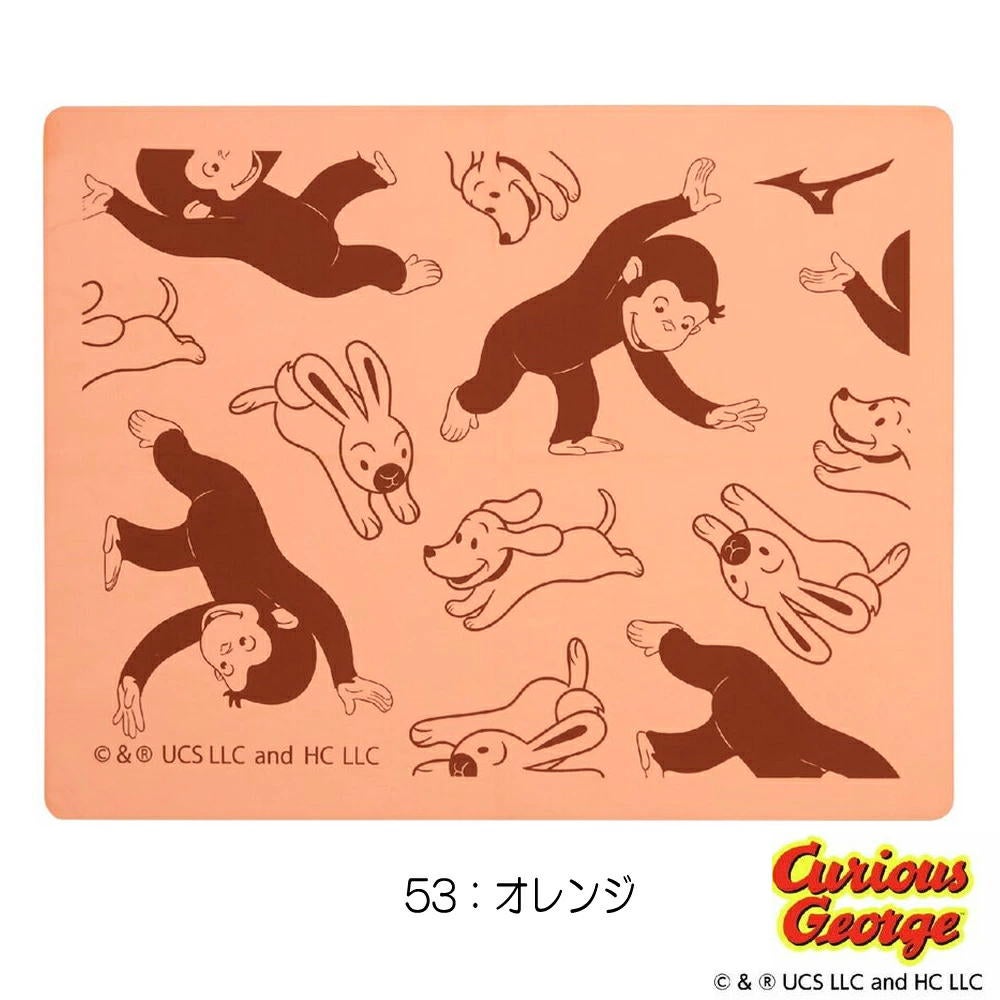 ミズノMIZUNO水泳スイムタオル吸水タオルセームタオルおさるのジョージ2026年春夏追加企画モデルN2JYD095