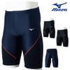 ミズノMIZUNOフィットネス水着メンズEZSWIMハーフスパッツ2026年春夏モデルN2JBD121