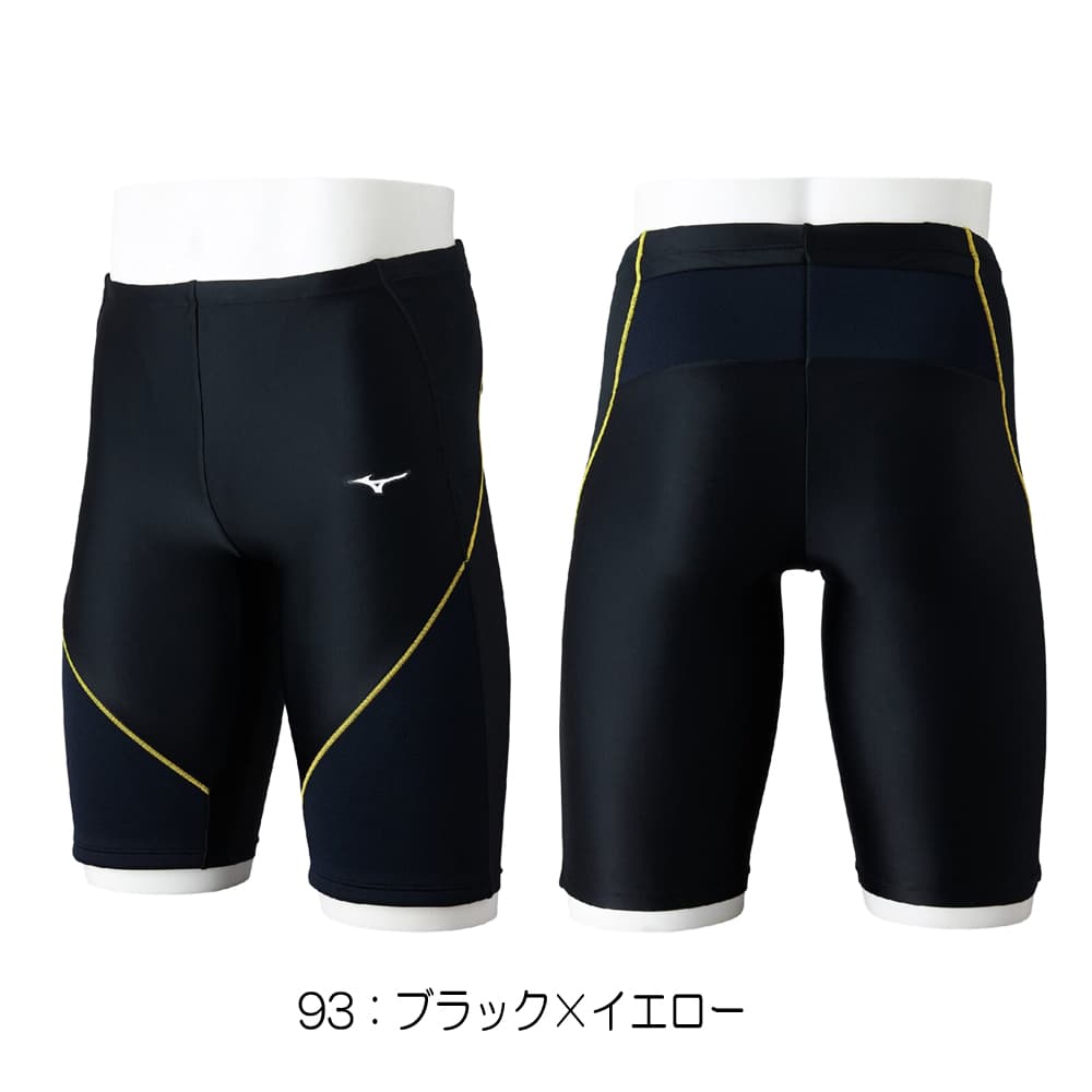 ミズノMIZUNOフィットネス水着メンズEZSWIMハーフスパッツ2026年春夏モデルN2JBD121