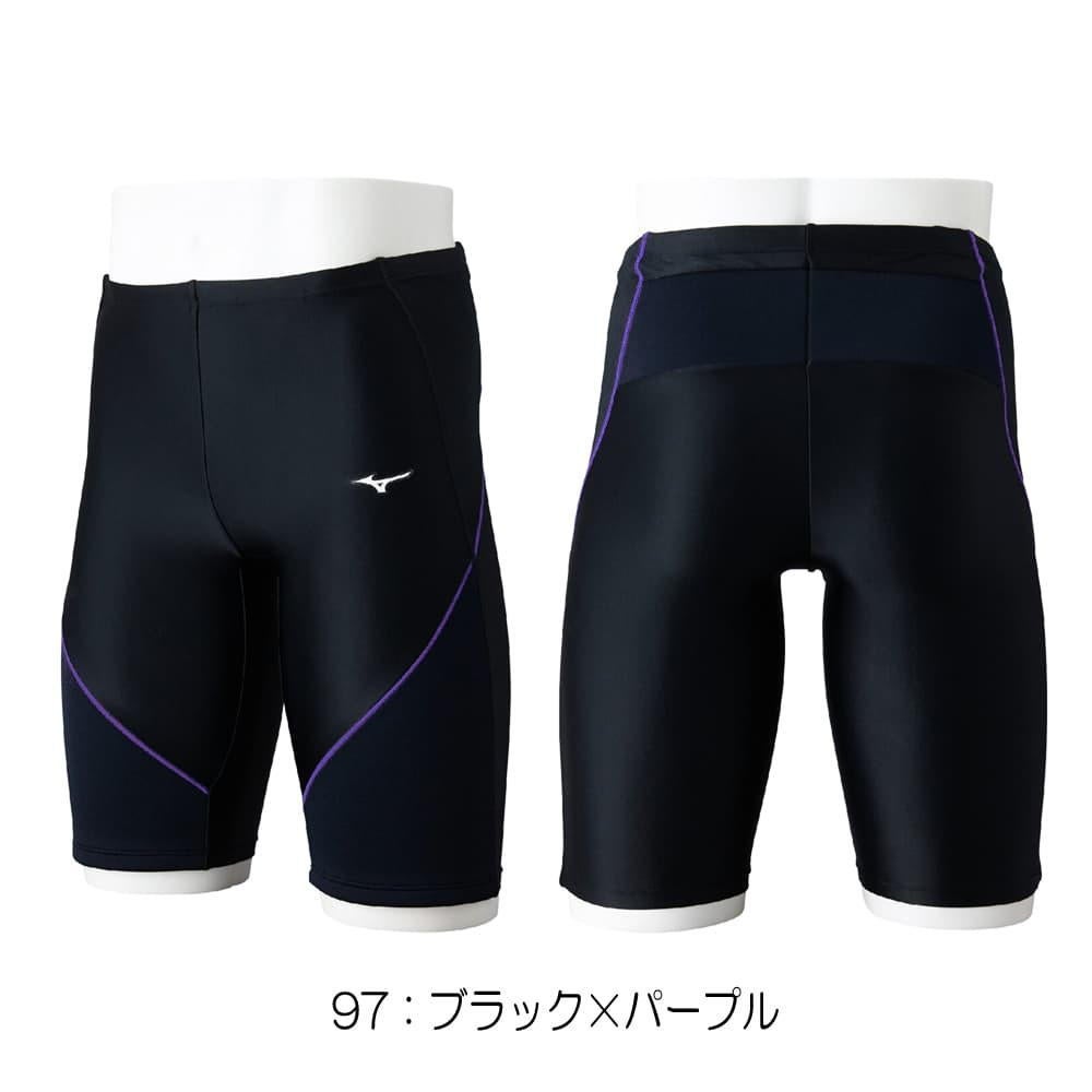 ミズノMIZUNOフィットネス水着メンズEZSWIMハーフスパッツ2026年春夏モデルN2JBD121