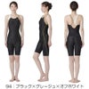 ミズノMIZUNOフィットネス水着レディースEZSWIMオールインワンパッド付き2026年春夏モデルN2JGD325