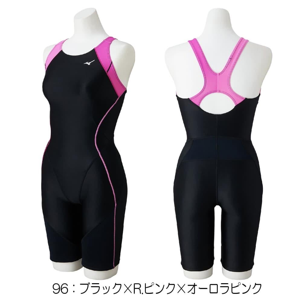 ミズノMIZUNOフィットネス水着レディースEZSWIMオールインワンパッド付き2026年春夏モデルN2JGD325