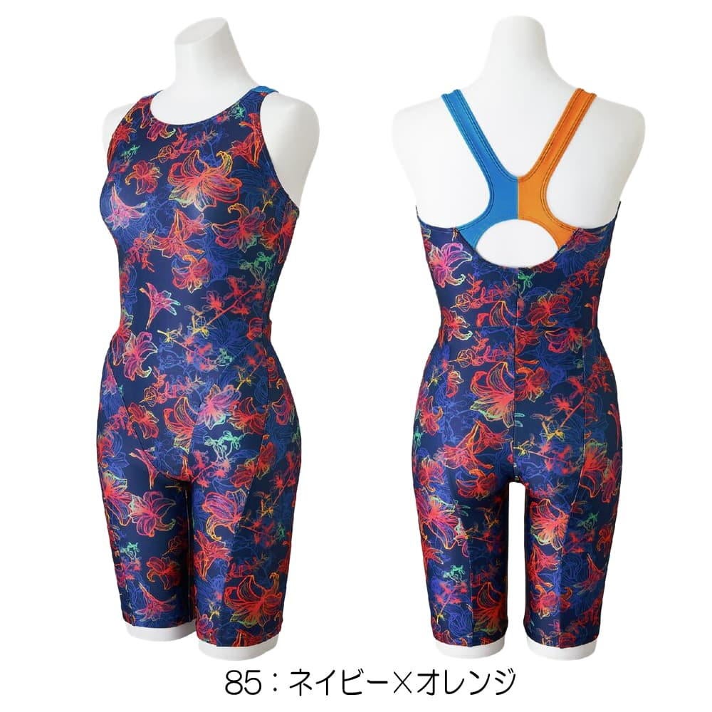 ミズノMIZUNOフィットネス水着レディースStrokeONEオールインワンパッド付き2026年春夏モデルN2JGD306