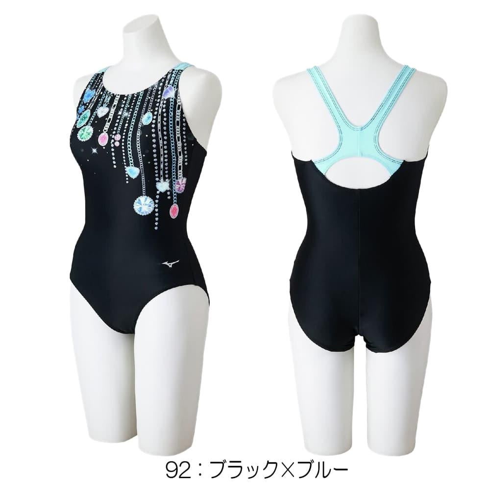ミズノMIZUNOフィットネス水着レディースStrokeONEワンピースパッド付き2026年春夏モデルN2JAD304