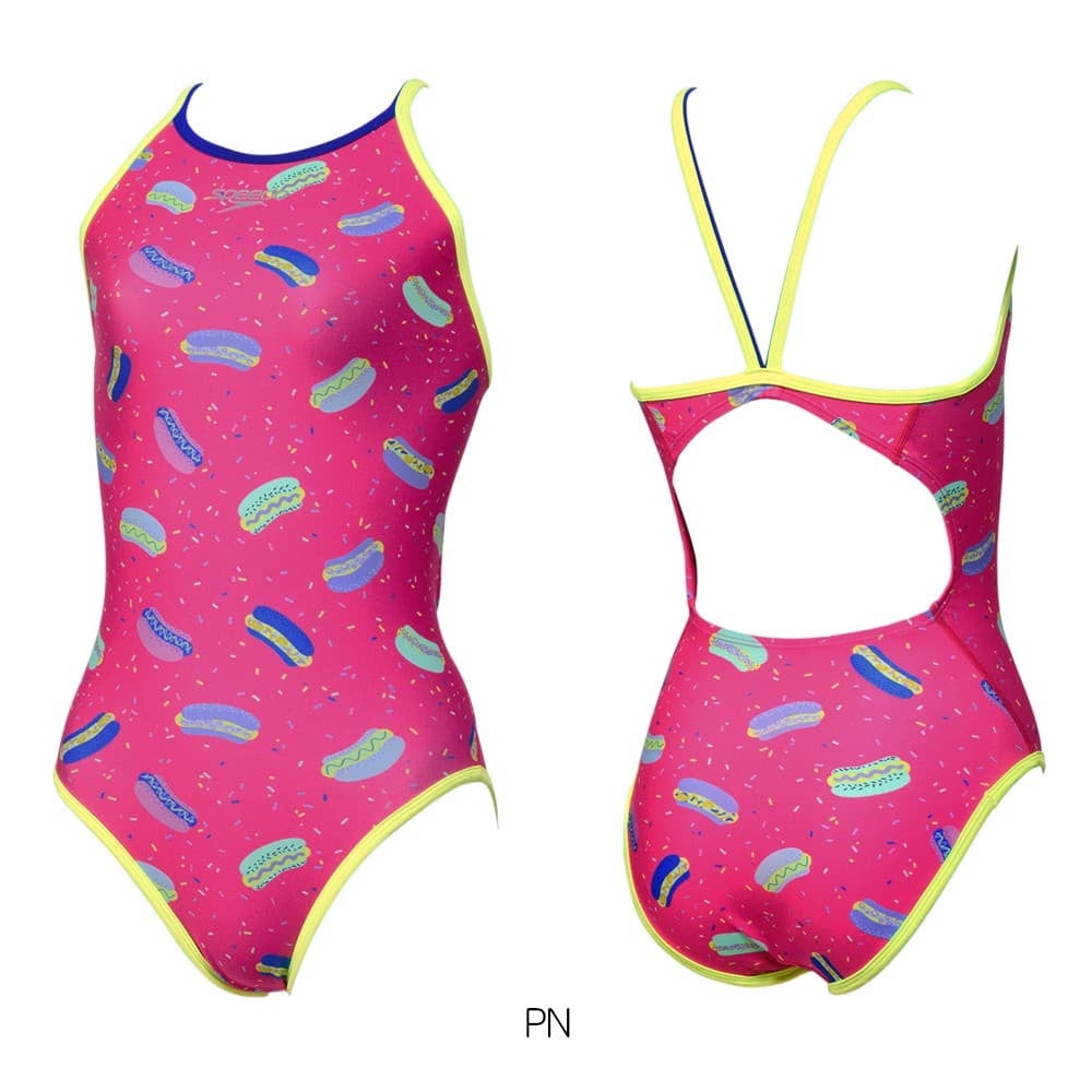 スピードSPEEDO競泳水着練習用水着レディースホットドッグターンズスーツENDURANCEECO競泳練習水着2026年春夏モデルSTW02604