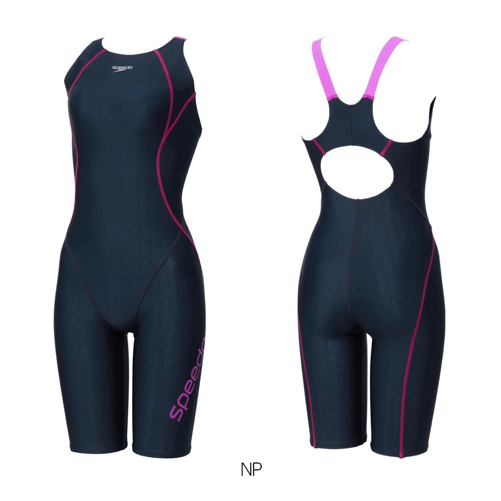 スピードSPEEDOフィットネス水着レディースフレックスシグマニューコンフォートラップニースキンオールインワンパッド付きFLEXΣν2026年春夏モデルSFW12601
