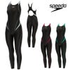 スピードSPEEDOフィットネス水着レディースフレックスシグマニューコンフォートラップロングジョンパッド付きFLEXΣν2026年春夏モデルSFW12602
