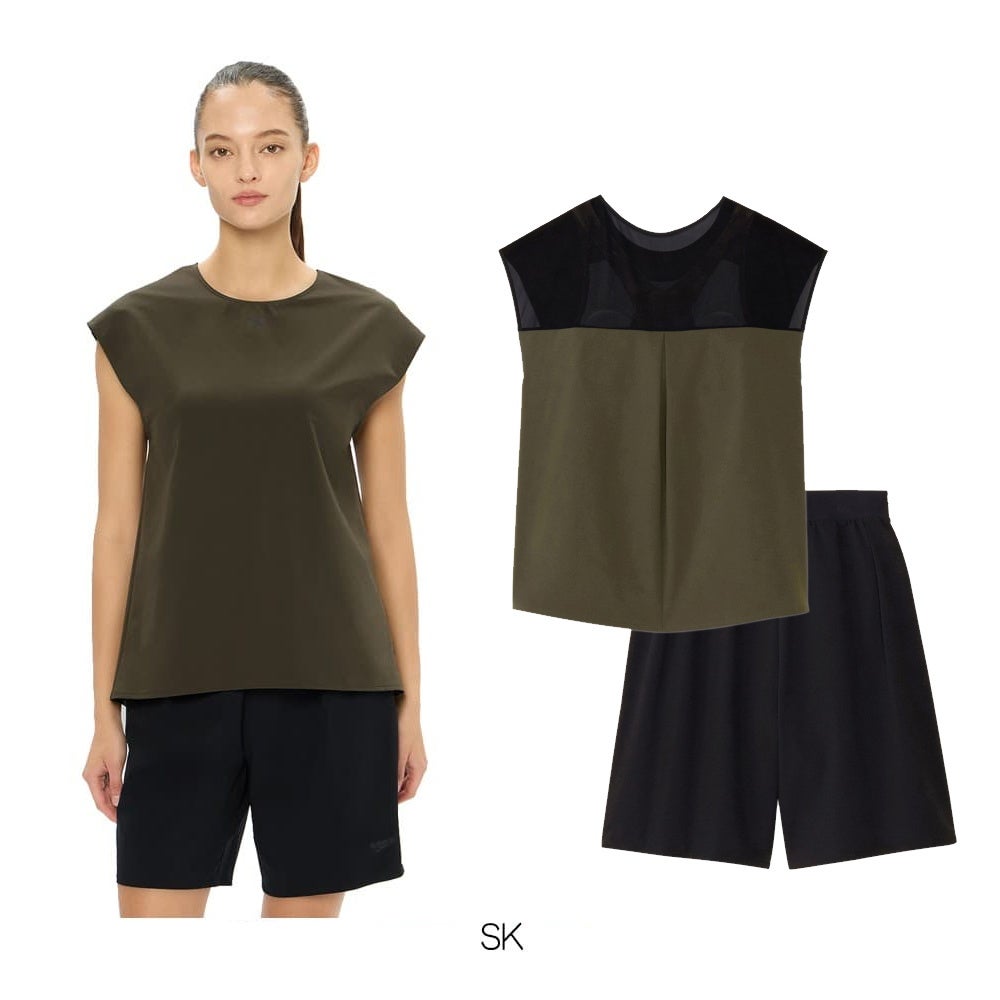 スピードSPEEDOフィットネス水着レディースエアパMパッド付きSoftandStretchTaffeta2026年春夏モデルSFW22611