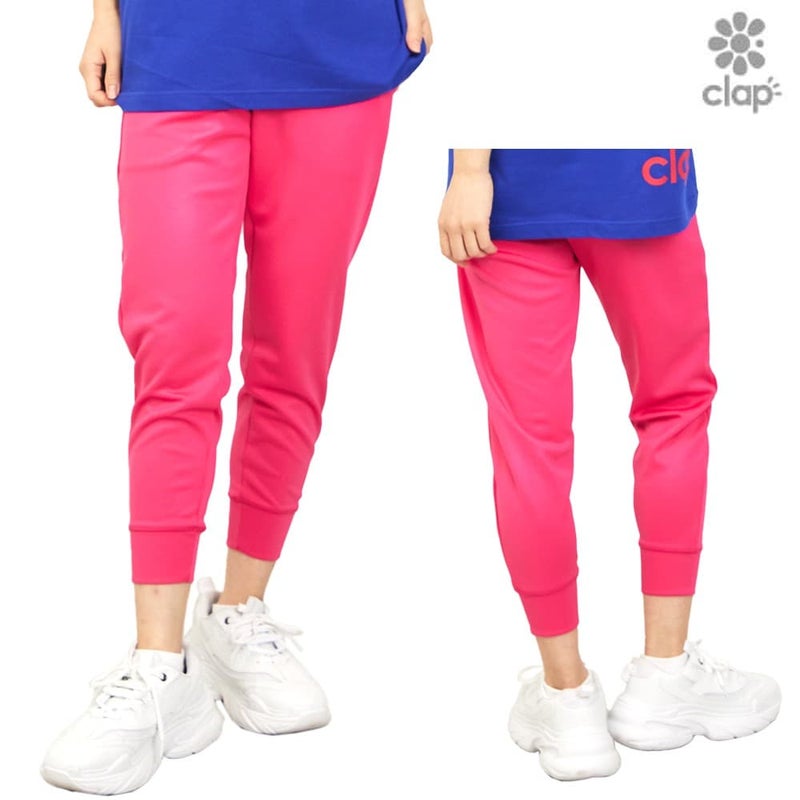 クラップCLAPソリッドジョガーレディーススポーツアパレルトレーニングフィットネス女性CJ26001