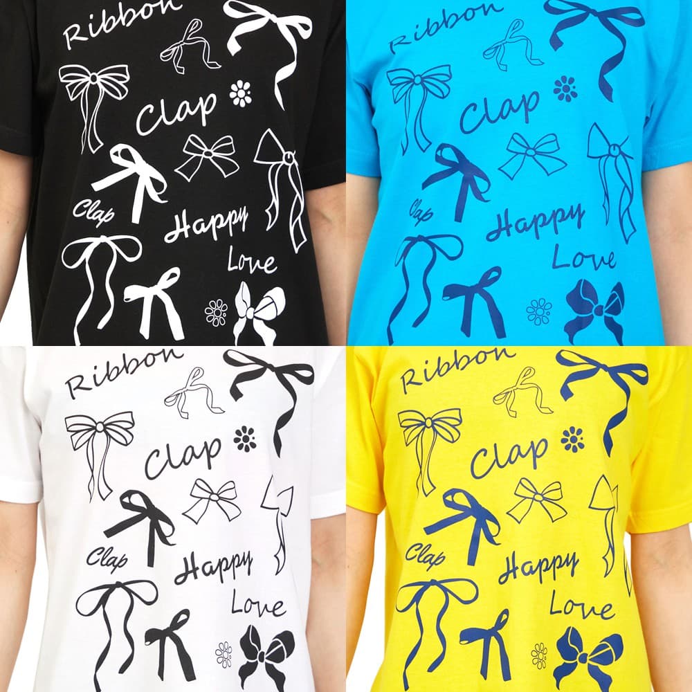 クラップCLAPリボンクラップティーレディーススポーツアパレルトレーニングフィットネス女性CTS26020