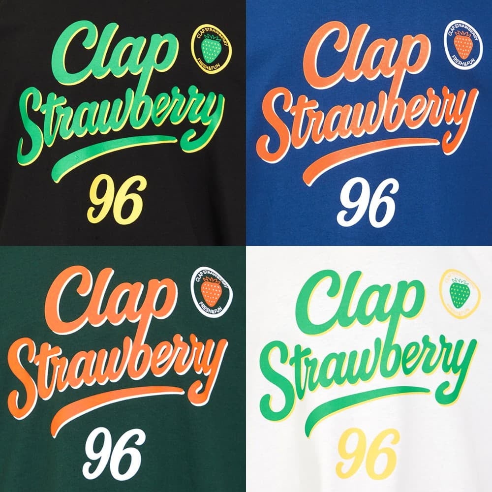 クラップCLAPクラップストロベリービッグティーレディーススポーツアパレルトレーニングフィットネス女性CTS26021