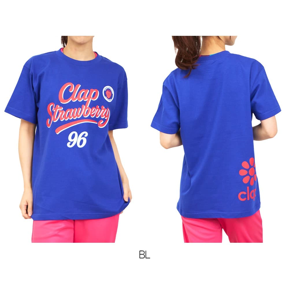クラップCLAPクラップストロベリーティーレディーススポーツアパレルトレーニングフィットネス女性CTS26022