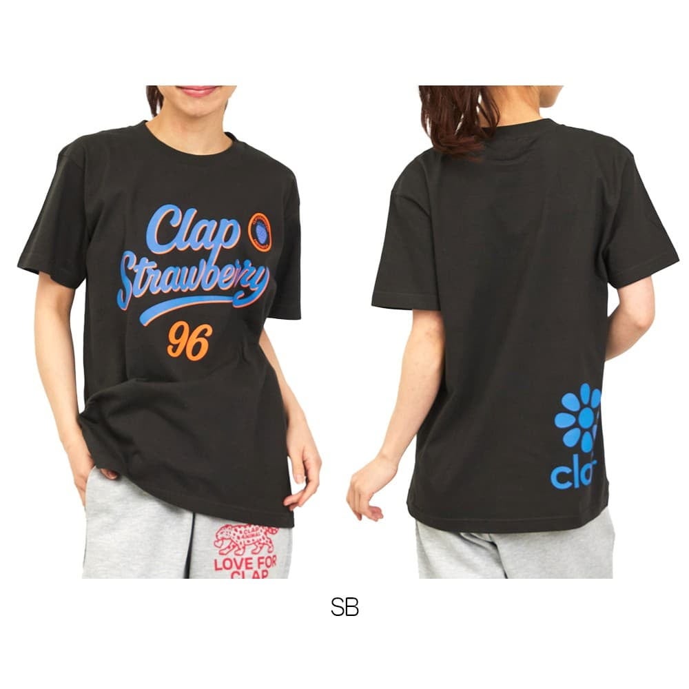 クラップCLAPクラップストロベリーティーレディーススポーツアパレルトレーニングフィットネス女性CTS26022