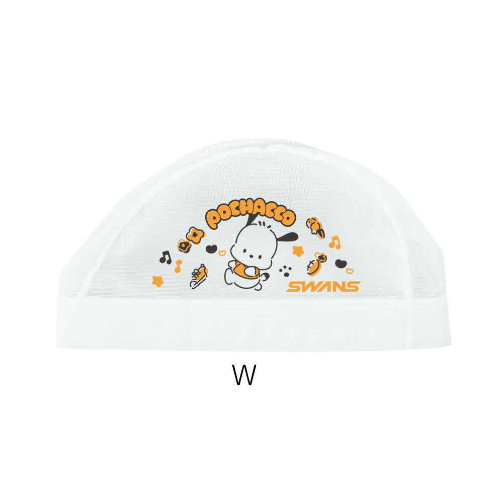 SWANSスワンズ水泳限定メッシュキャップポチャッコスイムキャップ水泳帽水泳小物SA-6PC26SS