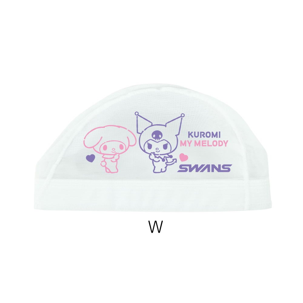 SWANSスワンズ水泳限定メッシュキャップクロミスイムキャップ水泳帽水泳小物SA-6KR26SSH