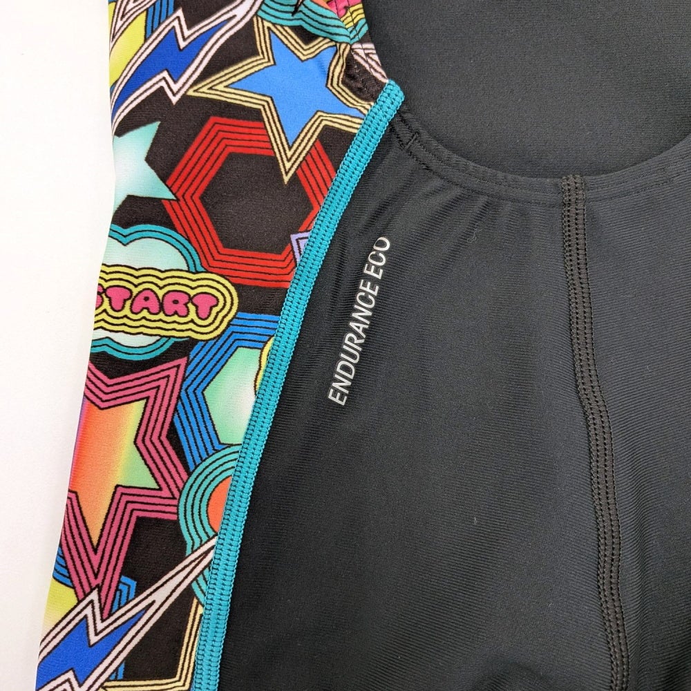 スピードSPEEDO競泳水着レディース練習用ターンズニースキンオールインワンENDURANCEECO競泳練習水着別注モデルSTW12642Z