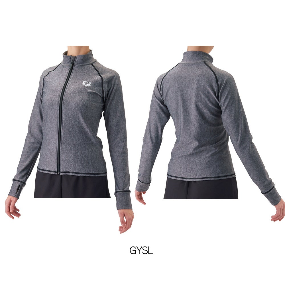 アリーナARENAフィットネス水着レディースフィットネスラッシュガードモク2Way2026年秋冬モデルAS5FWF96L