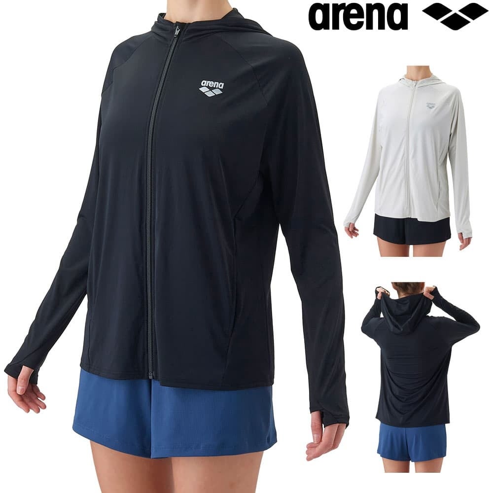 アリーナARENAフィットネス水着レディースフィットネスラッシュガードクールニット2026年秋冬モデルAS6FWF32L