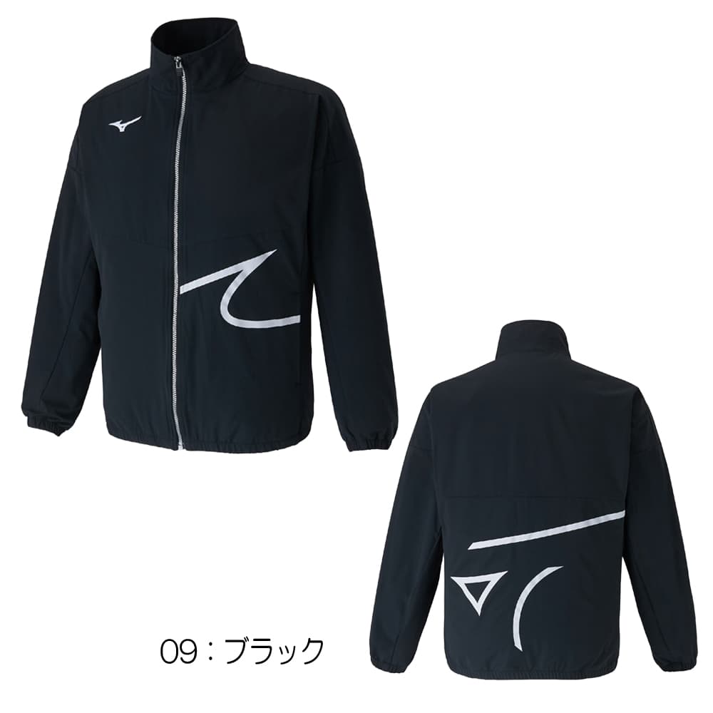 ミズノMIZUNOトレーニングクロスジャケットポリエステル2026年春夏モデルN2JCC001