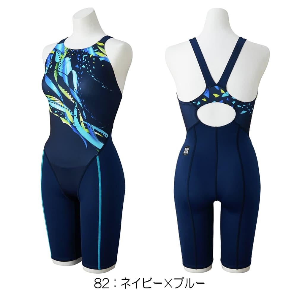 ミズノMIZUNO競泳水着レディースWA承認モデルSTGraphicハーフスーツマスターズバックオールインワン2026年春夏モデルN2MGD242finaマークあり