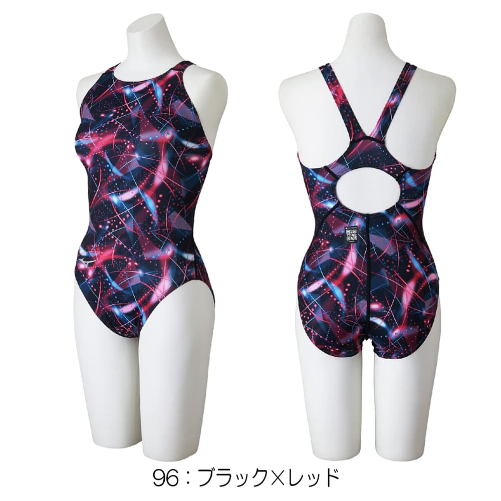 ミズノMIZUNO競泳水着レディースWA承認モデルSTGraphicローカット2026年春夏モデルN2MAD244finaマークあり