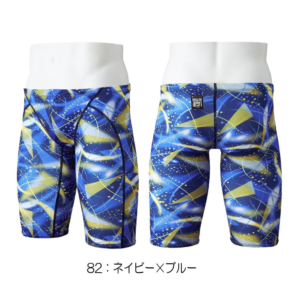 ミズノMIZUNO競泳水着メンズWA承認モデルSTGraphicハーフスパッツ2026年春夏モデルN2MBD044