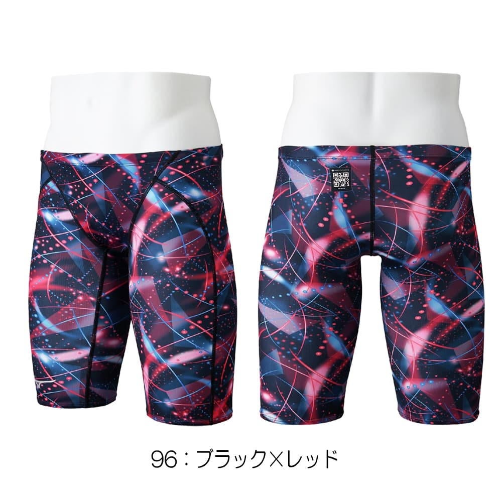 ミズノMIZUNO競泳水着メンズWA承認モデルSTGraphicハーフスパッツ2026年春夏モデルN2MBD044