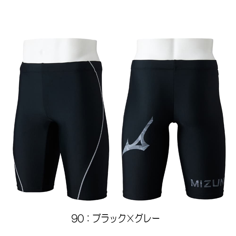 ミズノMIZUNOフィットネス水着メンズハーフスパッツEZSwim2026年春夏モデルN2JBD111