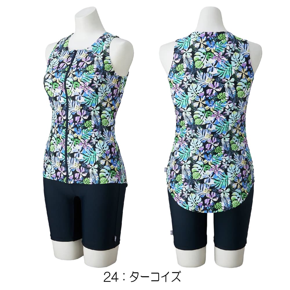 ミズノMIZUNOフィットネス水着レディースセパレーツパッド付き2026年春夏モデルN2JGD343