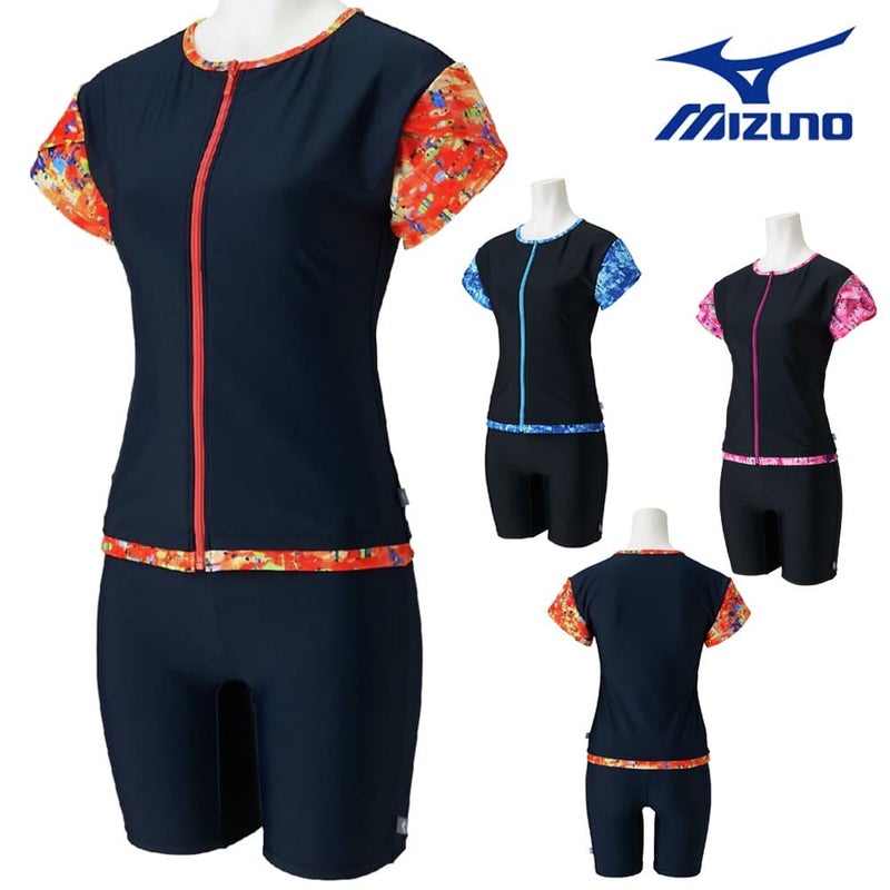 ミズノMIZUNOフィットネス水着レディースセパレーツパッド付き2026年春夏モデルN2JGD347