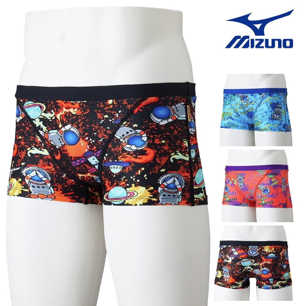 ミズノMIZUNO競泳水着練習用水着メンズエクサースーツショートスパッツEXERSUITSU-Fit競泳練習水着2026年春夏モデルN2MBD065