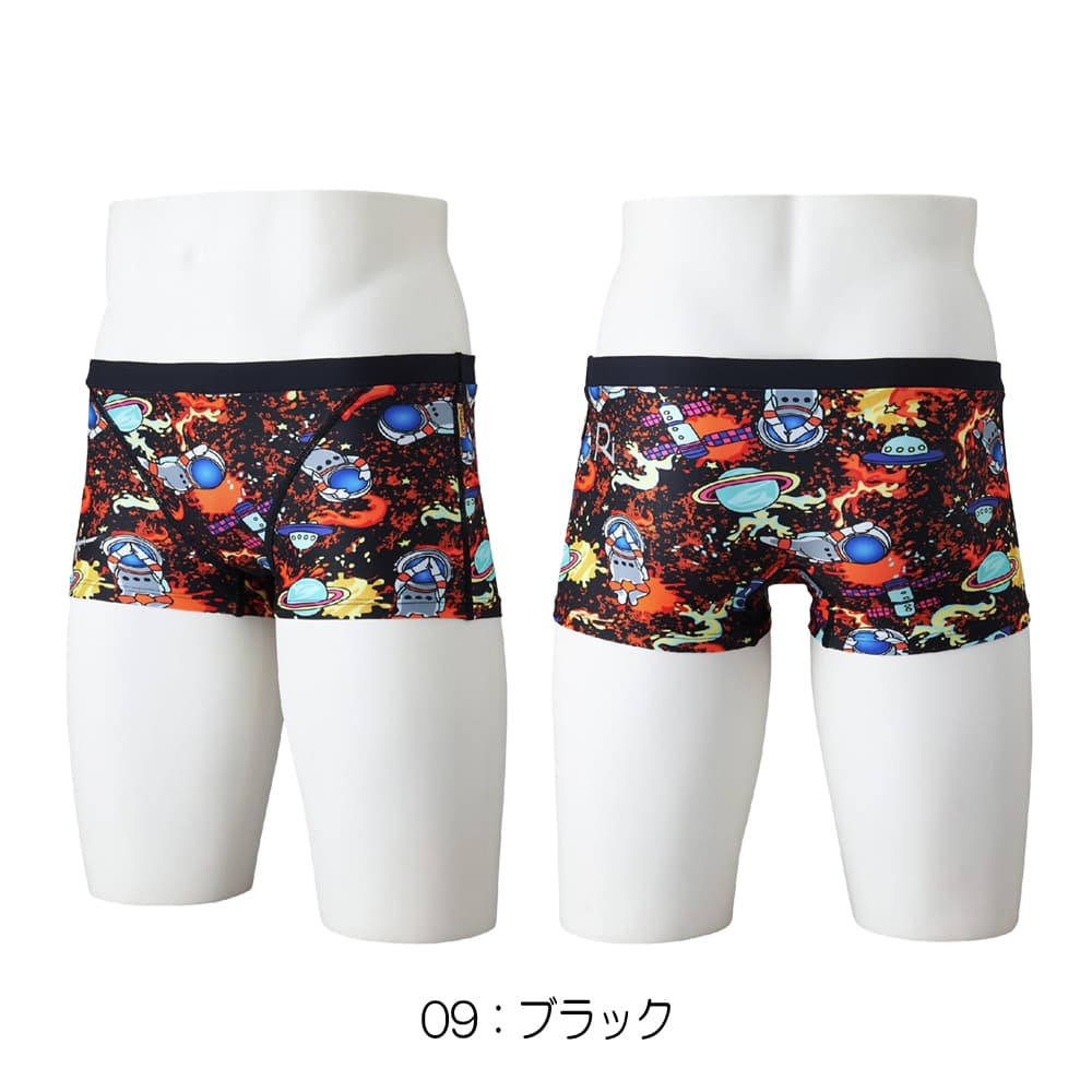 ミズノMIZUNO競泳水着練習用水着メンズエクサースーツショートスパッツEXERSUITSU-Fit競泳練習水着2026年春夏モデルN2MBD065