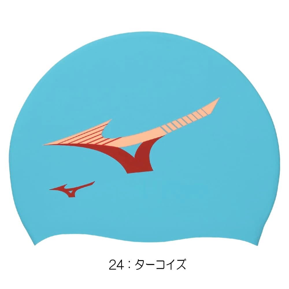 ミズノMIZUNO水泳シリコーンキャップスイムキャップ水泳小物2026年春夏モデルN2JWD040