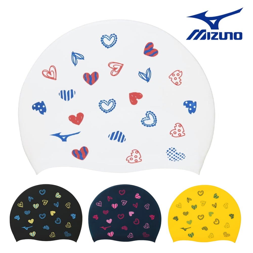 ミズノMIZUNO水泳シリコーンキャップスイムキャップ水泳小物2026年春夏モデルN2JWD044
