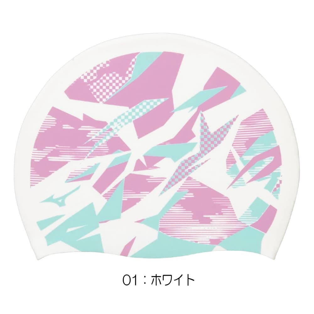 ミズノMIZUNO水泳シリコーンキャップスイムキャップ水泳小物2026年春夏モデルN2JWD043