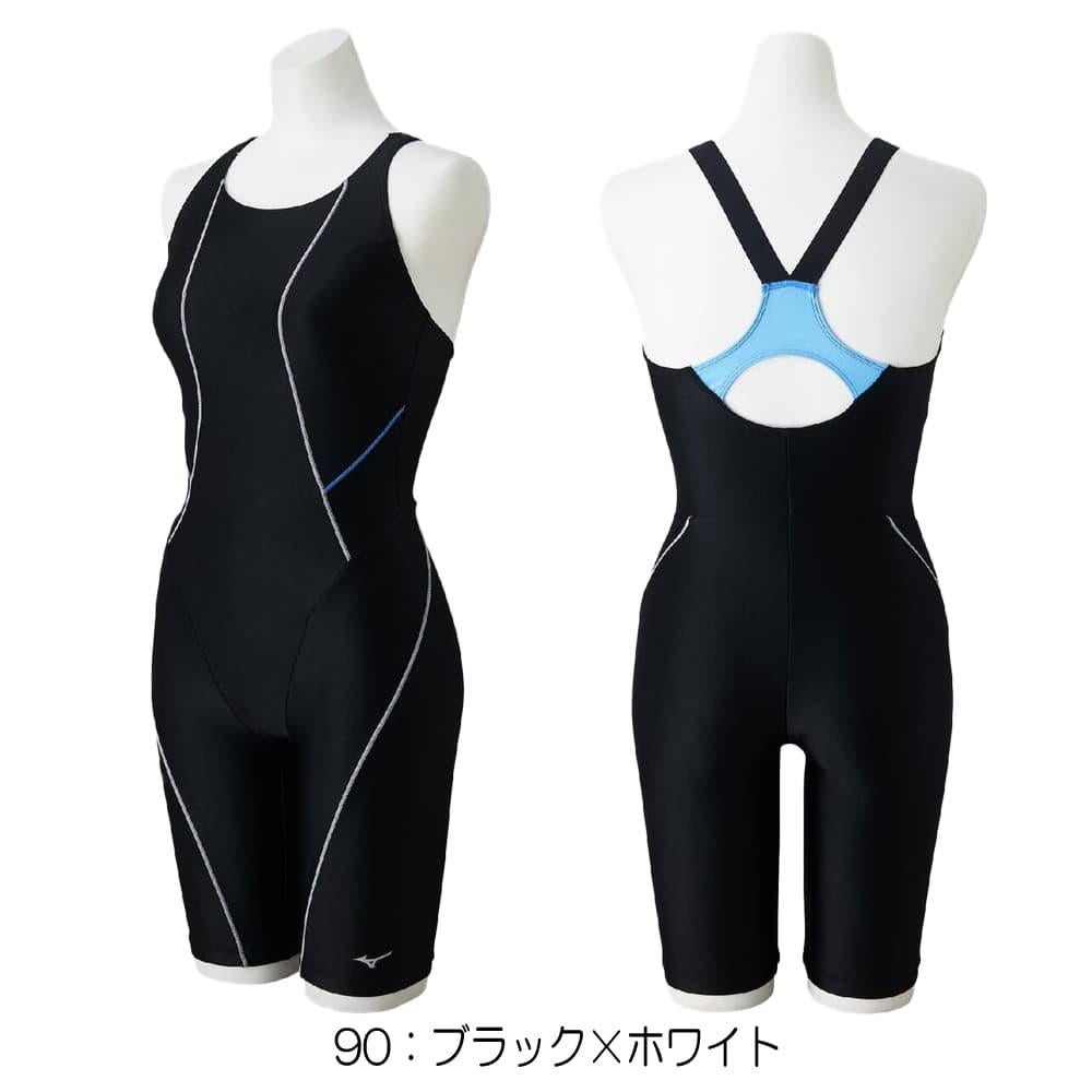 ミズノMIZUNOフィットネス水着レディースStrokeONEオールインワンパッド付き2026年春夏モデルN2JGD302