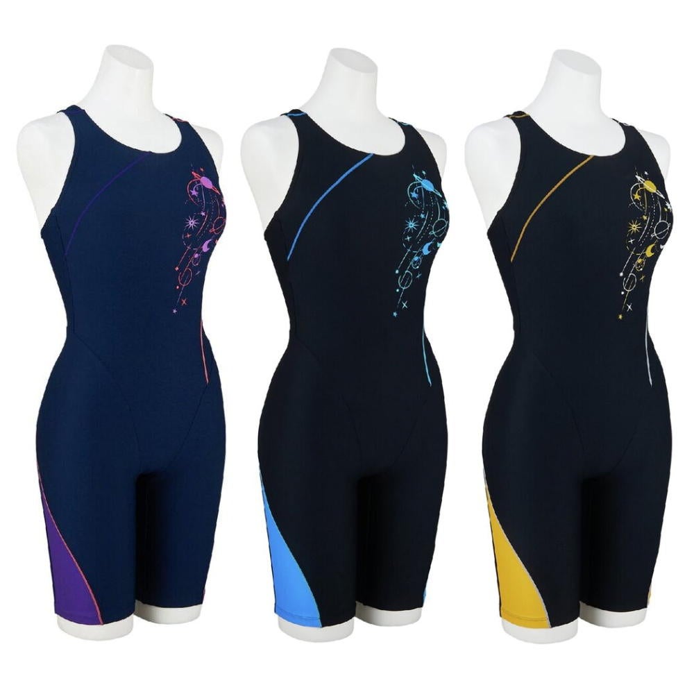 ミズノMIZUNOフィットネス水着レディースStrokeONEオールインワンパッド付き2026年春夏モデルN2JGD311