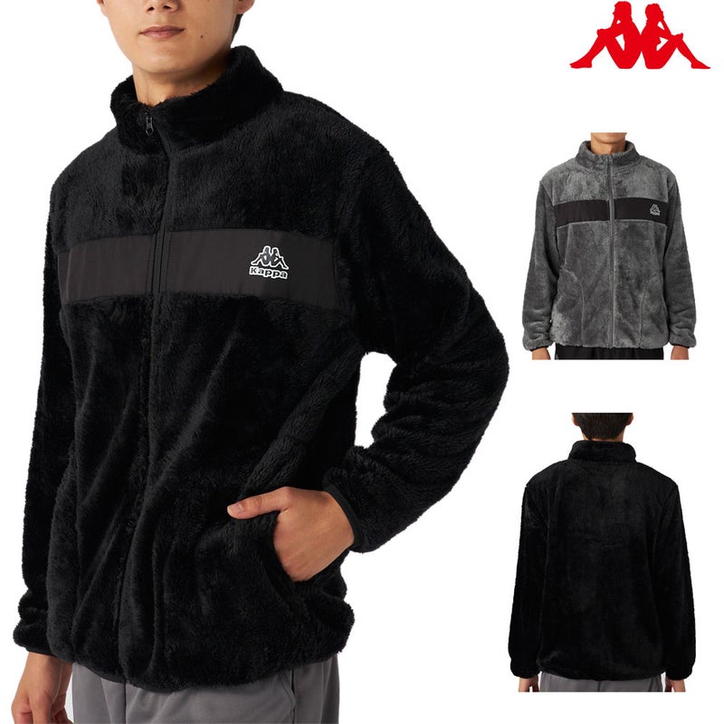 kappa カッパ メンズ ボアフルジップブルゾン スポーツアパレル 男性 NIKI245390