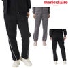 marie claire SPORT マリクレールスポーツ レディース 裏起毛ジャージロングパンツ NIKI445746
