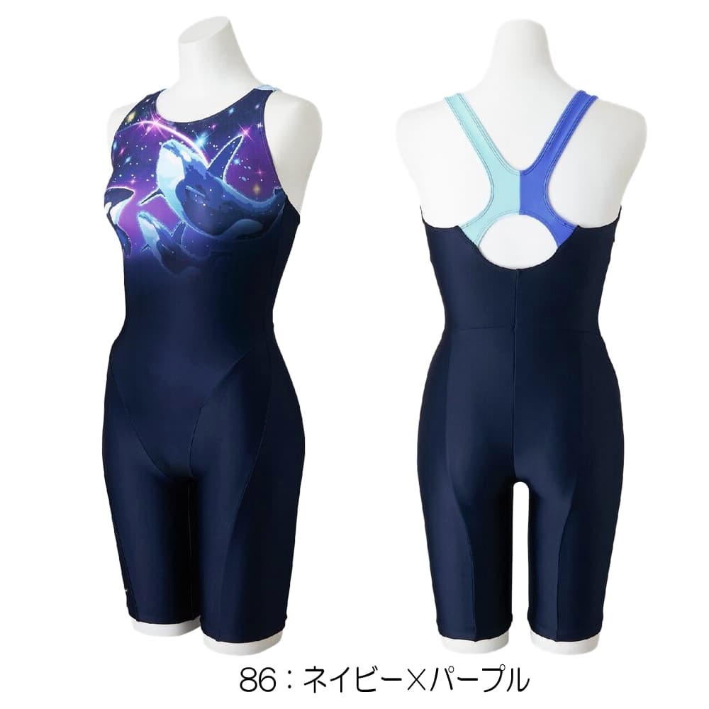 ミズノMIZUNOフィットネス水着レディースStrokeONEオールインワンパッド付き2026年春夏モデルN2JGD305