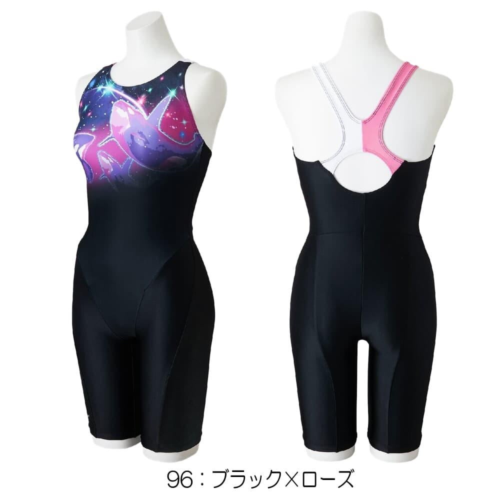 ミズノMIZUNOフィットネス水着レディースStrokeONEオールインワンパッド付き2026年春夏モデルN2JGD305