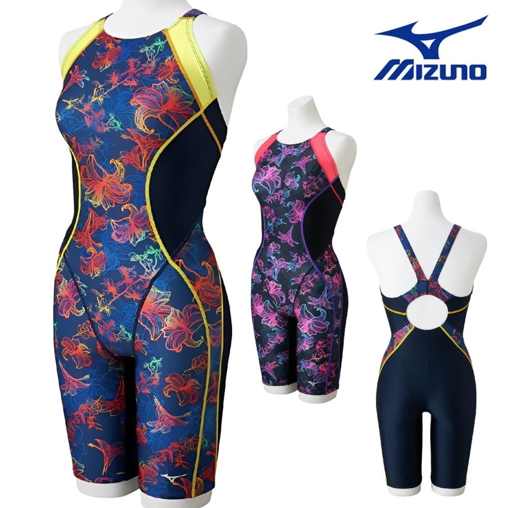 ミズノMIZUNOフィットネス水着レディースStrokeONEオールインワン2026年春夏モデルN2JGD248