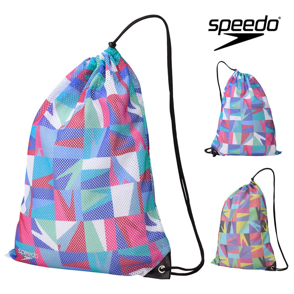 スピードSPEEDO水泳ノベルティーメッシュバッグ2026年春夏モデルSE22608