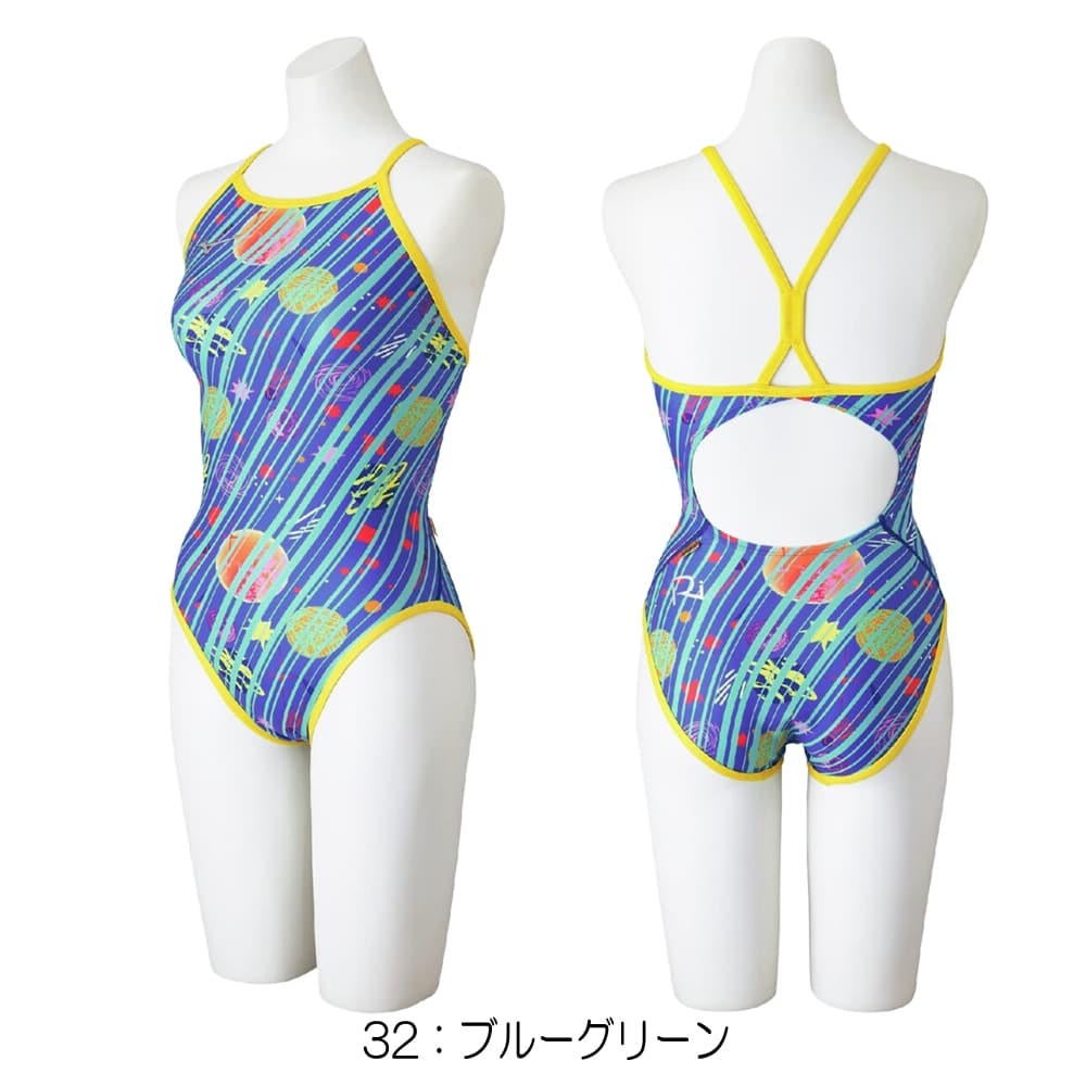 ミズノMIZUNO競泳水着練習用水着レディースエクサースーツミディアムカットEXERSUITSU-Fit競泳練習水着2026年春夏モデルN2MAD266