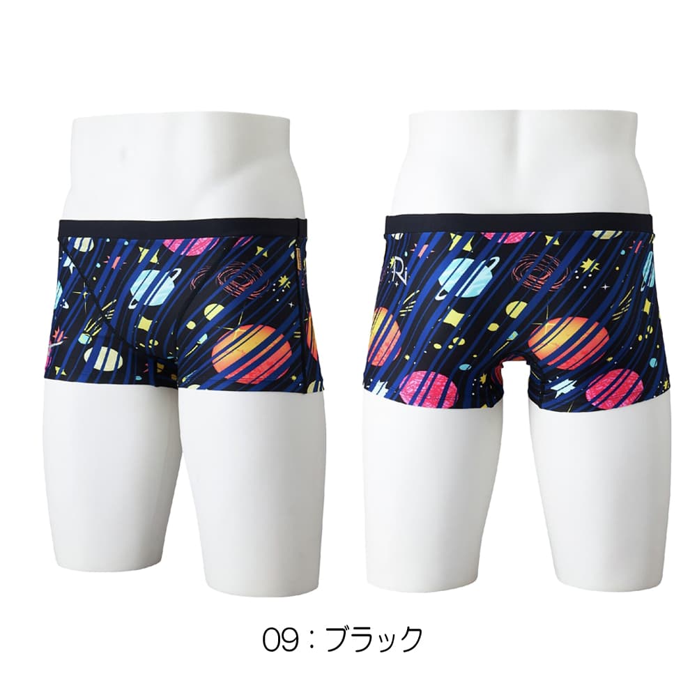 ミズノMIZUNO競泳水着練習用水着メンズエクサースーツショートスパッツEXERSUITSU-Fit競泳練習水着2026年春夏モデルN2MBD066