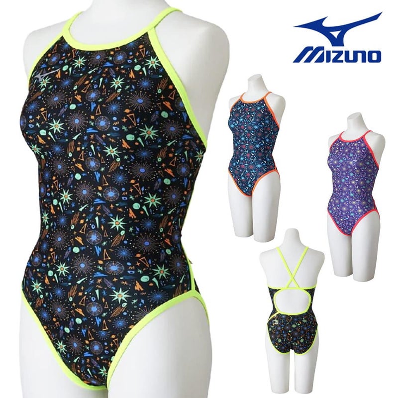 ミズノMIZUNO競泳水着練習用水着レディースエクサースーツミディアムカットEXERSUITSU-Fit競泳練習水着2026年春夏モデルN2MAD269